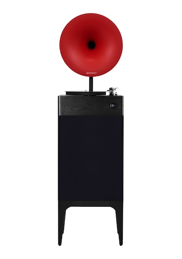 Fennessy İ5 Bluetooth Hoparlörlü 110w Hi-fi Retro Pikap Plakçalar Turntable, Siyah