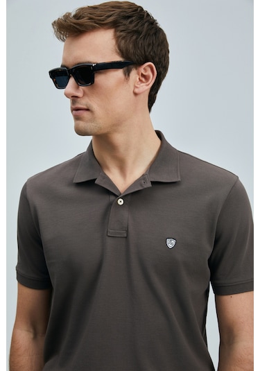 Lufian Erkek Laon Smart Polo T-shirt 111040206 Kahverengi Kahverengi Lufian Erkek Laon Smart Polo T-shirt 111040206 Kahverengi Kahverengi