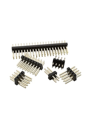 Agoodshop Tip1 Stili 2x40pın Tch 2x2p-çıft Sıralı Erkek Dişi Pin Başlığı Pcb Kartı Konektörü Eader S