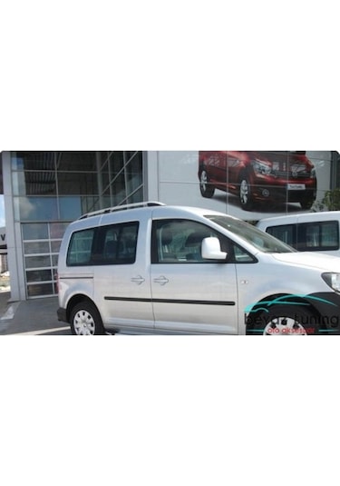 Vw Caddy 2 Üst Port Bagaj Tavan Çıtası 2010 Sonrası Siyah - Gri