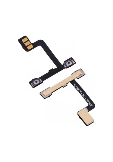 Realme Uyumlu X2 Pro Yan Ses Tuş Film Volume Flex