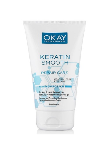 Okay Professional Keratin Smooth Onarıcı Saç Bakım Kremi 100 ML