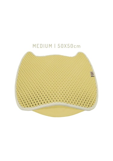 Cattie Taraklı Model Kum Toplayıcı Fonksiyonel Kedi Paspası Beige - Kedi Model M Boy 50-50cm