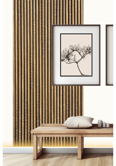 Mdf Ahşap Akustik Duvar Paneli 60x275 Cm - Asos Pvc 60x275