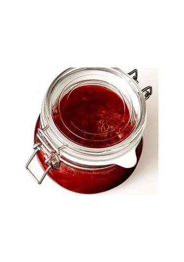 Vakum Kapaklı Cam Kavanoz Meridyendukkan Şeffaf 0.5 Litre Contalı Kavanoz