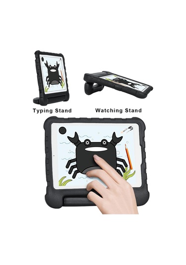 Suntek Çocuklar Eva Koruma Kılıfı Standı Ipad Mini Siyah