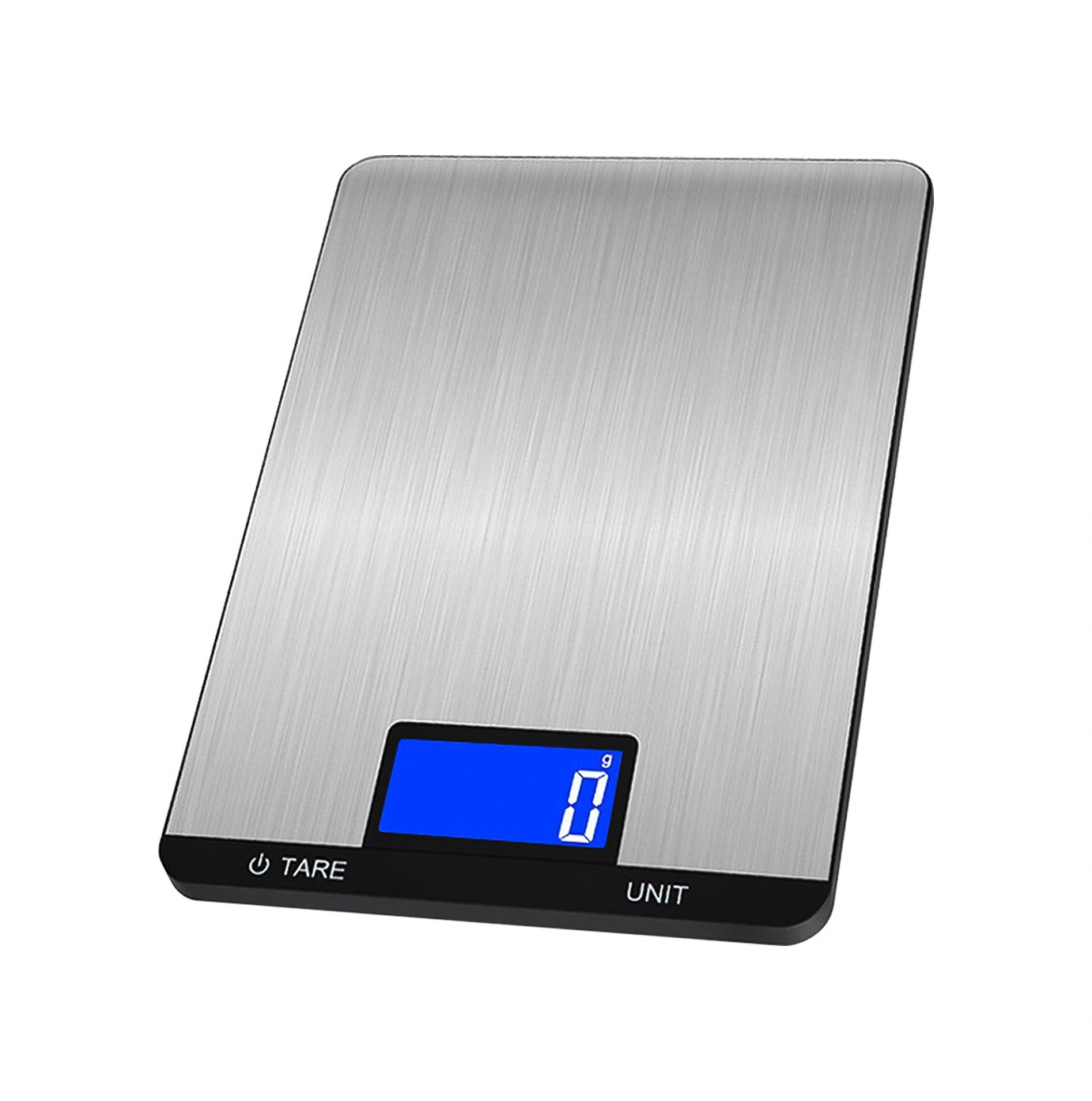 Geeroyoo Dijital Mutfak Terazi 5kg, 7 Ölçü Birimi, Lcd Ekran, Dokunmatik Tuş, Usb Şarjlı, Paslanmaz Çelik, Hassas Ölçüm 3g/0.1oz Siyah