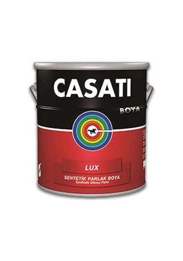 Casati Lüx Sentetik Parlak Boya 0,75 Litre Beyaz