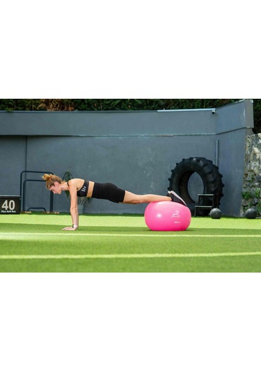 Slazenger 65cm Antıburst Gymball Fuşya(Pompa Dahil)