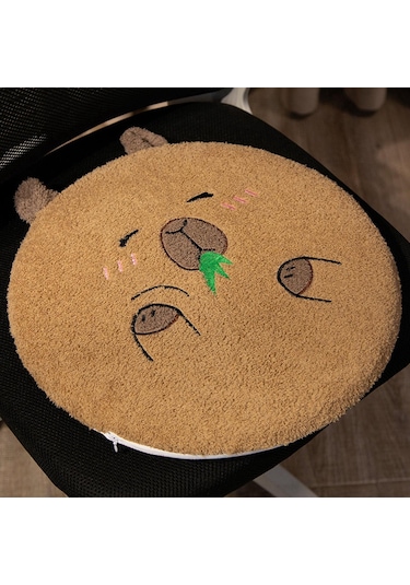 Suntek Capybara Sandalye Minderi Oturma Yatak Odası Stil-d