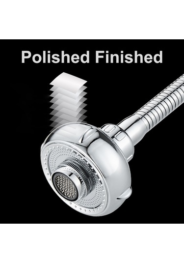 Geeksen 360 Dönebilen Musluk Başlığı Musluk Su Musluğu Genişletici Sıçrama Diğer