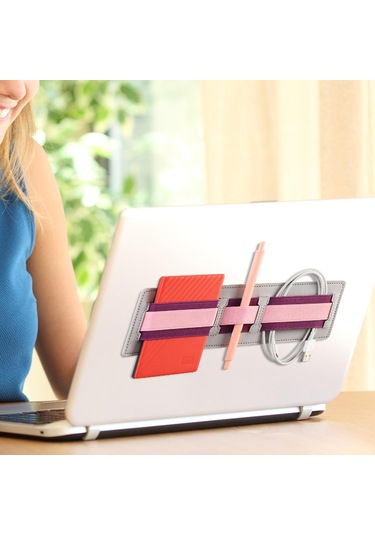 Suntek Dizüstü Bilgisayar Arka Depolama Cep Kablolar Için Gri