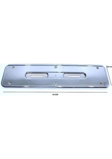 Hummer Krom Plakalık Nikel Plaka Altı Ön-Arka 490472885
