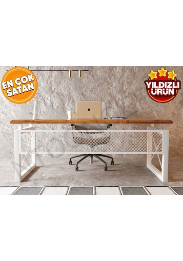 Ntconcept May Doğal Ahşap Ofis Ve Çalışma Masası