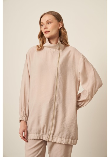 Ftz Women Kadın Modal Pantolonlu Takım Beige 30716 Beige