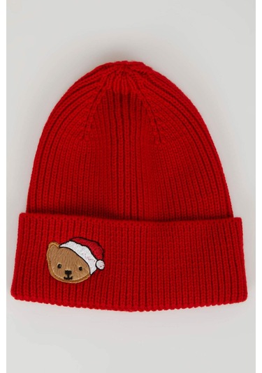 DeFacto Kız Çocuk Yılbaşı Temalı 2'li Takım Triko Atkı Bere C7990A824WNRD1 DeFacto Kız Çocuk Yılbaşı Temalı 2'li Takım Triko Atkı Bere C7990A824WNRD1