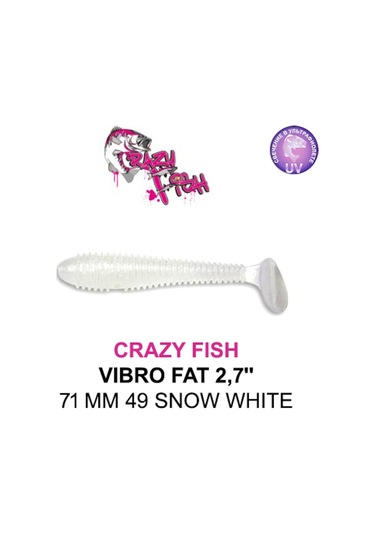 Crazy Fısh Vıbro Fat 71 Mm Aromalı Silikon Yem