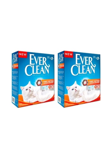 Ever Clean Fast Acting Odour Control İnce Topaklaşan Kedi Kumu 2 x 10 L