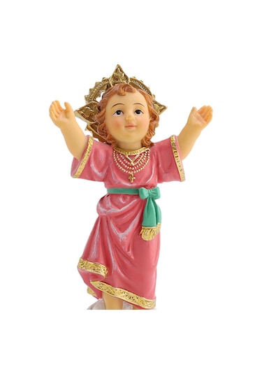 Suntek Magideal Açık Kol Kutsal Çocuk Heykeli Yapıt Katolik Heykel Raf