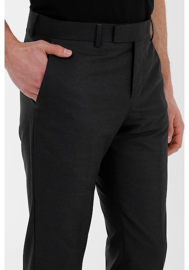 Uki Antrasit Comfort Fit,klasik Pantolon Antrasit