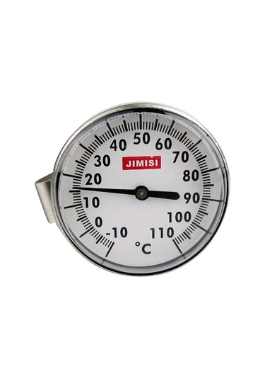 Dinosaurs Paslanmaz Cafe Anında Okundu Kahve Latte Buğulanmış Süt Köpükleme Termometresi