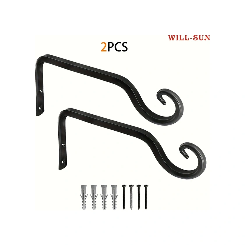 Gateesat 4 Adet Beyaz İskandinav Tarzı Metal Askılı Kuş Yemliği Ve Saksı Askısı