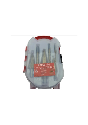 Ecole Kademeli Matkap Ucu Seti 6 Parça