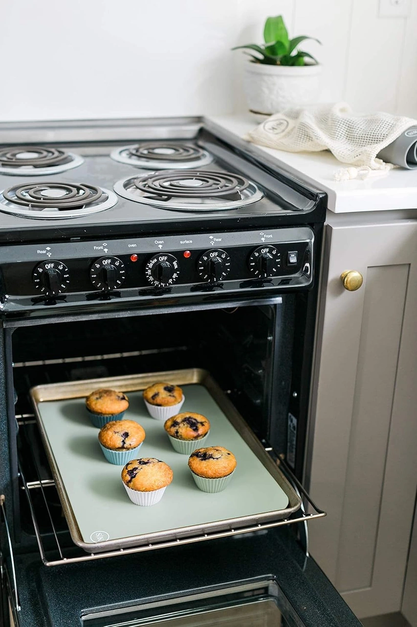 Yaleker Yemek Dereceli Silikon Muffin Kupa Seti 12 Adet - Fda & Lfgb Onaylı, Anti Yapışkan, Fırın/mikrodalga Uyumlu, 4 Renkli, Yeniden Kullanılabilir Diğer