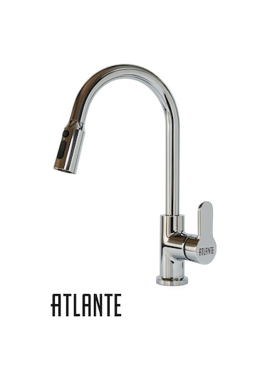 Atlante İnnova Arıtmalı Krom Mutfak Evye Bataryası Metal Krom