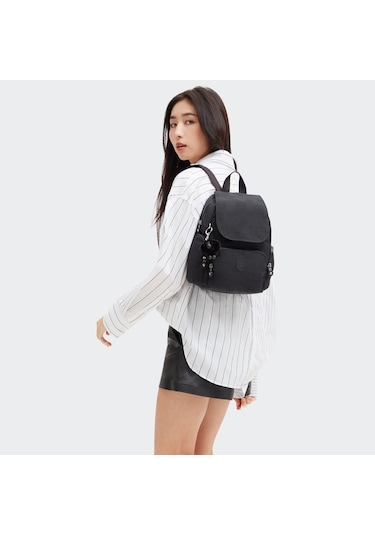 Kipling City Zip Mini Basic Sırt Çantası Kı6046 Black Noir