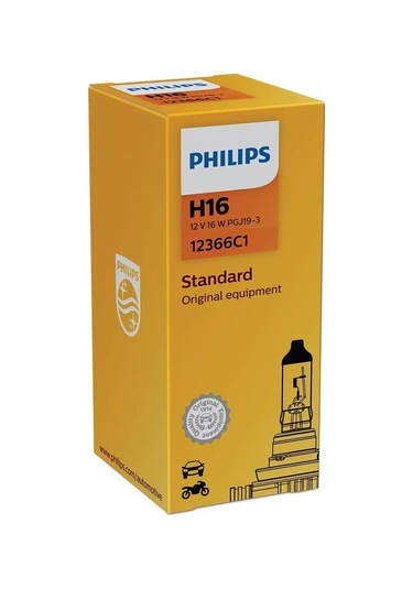 Bulacaksin Philips Ampul H16 12V 19W 12366C1