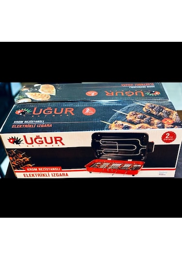 Uğur Katmer 1500 W Krom Rezistanslı Elektrikli Izgara