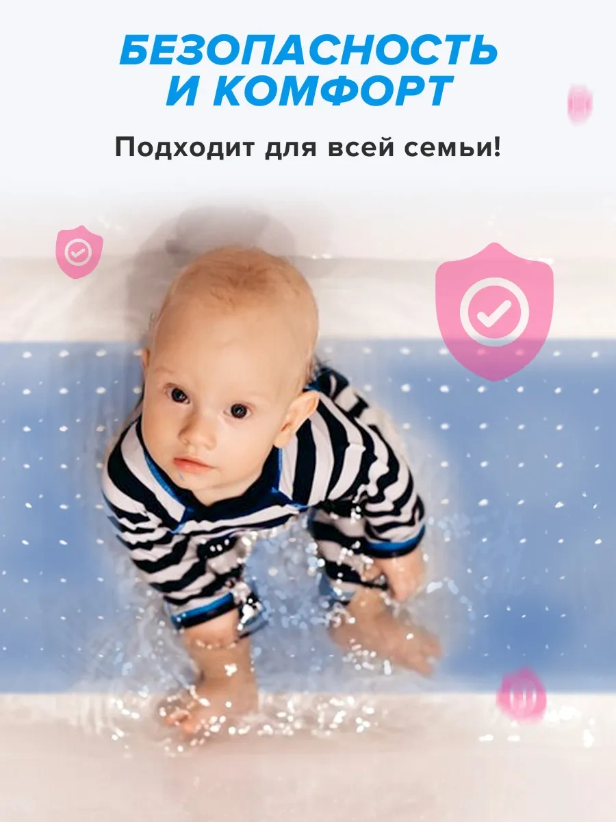 Conflate Banyo Paspası Kaymaz Büyük Vantuzlu 283844635 Açık Mavi