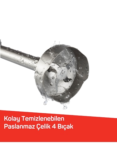 Arzum AR1204 Starchef Pro 1800 W 4 Bıçaklı 1.5 L Hazneli 2 Kademeli Multi Blender Seti