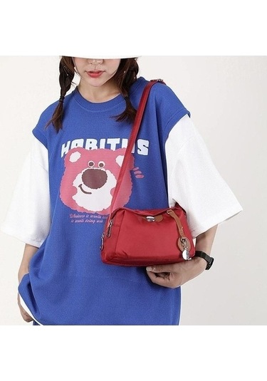 Tongxida Moda Omuz Çantası, Kadınlar İçin, Baskılı, Büyük Kapasite, Askılı, Konforlu, Naylon Yapım, Haki Geçirmez, Alışveriş Ç Haki