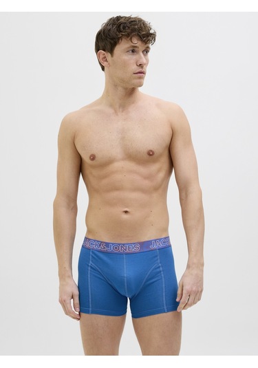 Jack Jones Premium Kemerli Erkek 3 Lü Boxer 12277585 KARIŞIK
