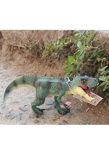 Trex Dinazor Kırılmaz Oyuncak 27 Cm Ağız Hareketli Dinozor Gerçek Ince Detay