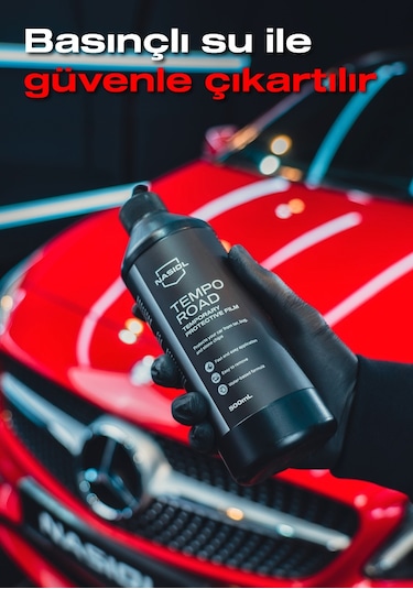 Nasiol Temporoad Geçici Araç Yüzeyi Koruyucu Sıvı Film Geçici Boya Koruma 500 ML Leke Böcek Koruyucu