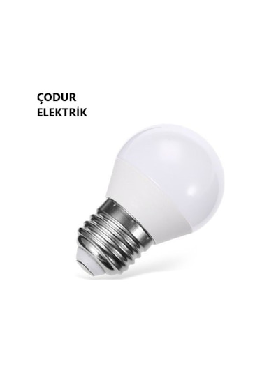 7w E27 Duylu 3000 Kelvin Gün Işığı Sarı Işık G45 E Enerji Led Top Ampul 540 Lümen Gün Işığı E27 Le