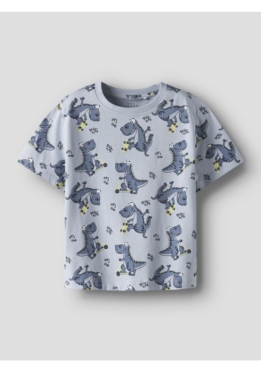 Name It Nmmvalther Ss Nreg Top Erkek Çocuk T-shirt 13241581 Mavi