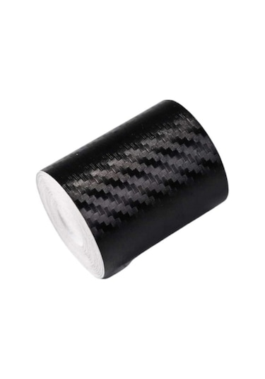 Siyah Karbon Folyo Şerit 3 Cm X 5 Metre