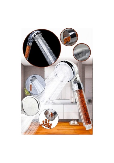 Qniay Boncuklu Tasarruflu Duş Başlığı Diğer