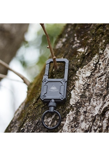 Pazly Dayanıklı Zincirli Çekmeli Anahtarlık - Uzun Bileklik, Manyetik Karabina, Çinko Alaşım, Çok Renkli, Anahtar & Araba Anahtarı İçin Çok Renkli