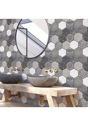 Opulentliving Su Yalıtımlı Pvc Duvar Kağıdı - Mutfak, Banyo, Oturma Odası - Ekonomik Ve Çevre Dostu Desenler