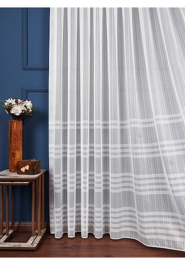 Arben 4 Sıra Bantlı Tül Perde / Ölçünüze Özel Dikim