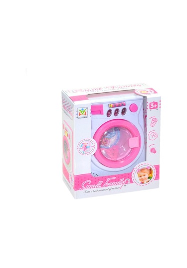 Oyuncak Çamaşır Makinasi Pilli Oyuncak Sesli Işıklı  Oyuncak