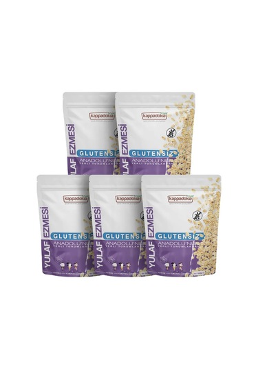Kappadokia Glütensiz Yulaf Ezmesi 5 x 500 G