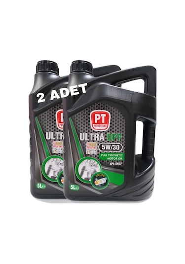 Petro Time Ultra Dpf 5W-30 Tam Sentetik Motor Yağı 2 x 5 L