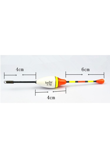 Homyl 3g Pp Köpük Yüzen Bobbers Sazan Kaba Olta 1-adet-beyaz