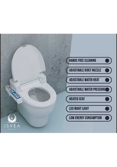 İsvea İtalyan Smartplus Akıllı Klozet Kapağı